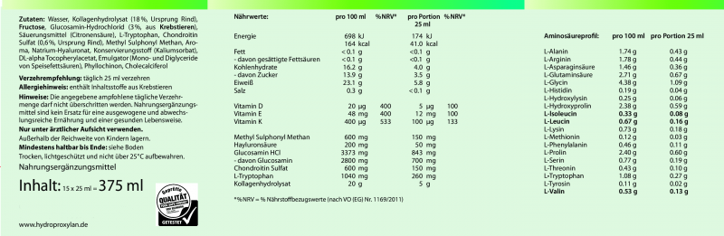 3x Hydroproxylan
